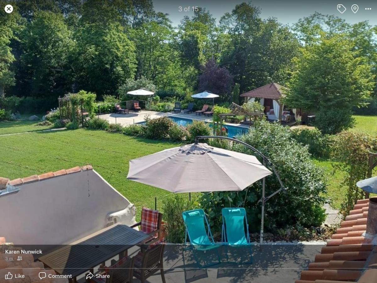 La Grange Terrou Konuk evi Saint-Germain-de-Confolens Dış mekan fotoğraf